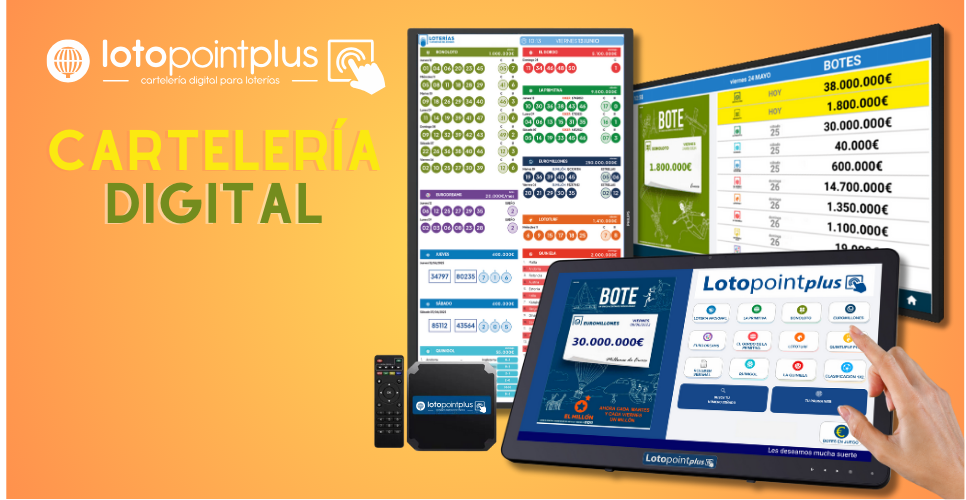 Cartelería Digital ASG LotoPointPlus